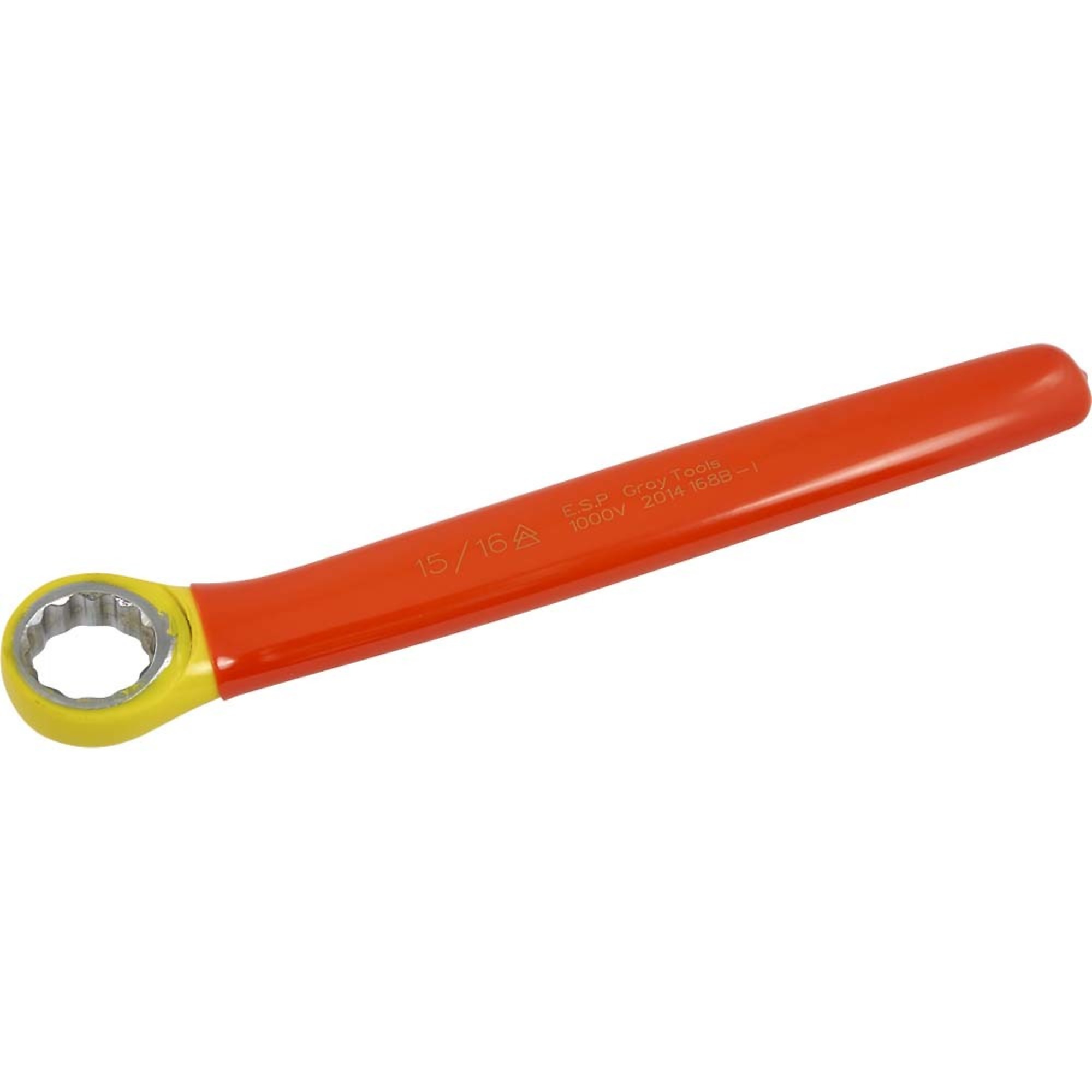 Gray Tools, Box End Wrench 15/16in., 1000V Insulated, Model# 168B-I